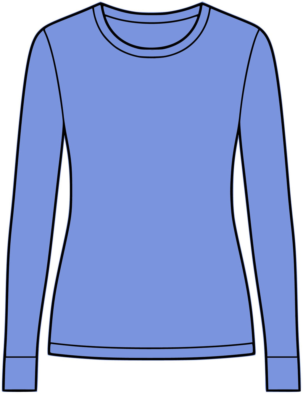 EST 2026 Women's Long Sleeve Crew Tee — Premium Everyday Essential