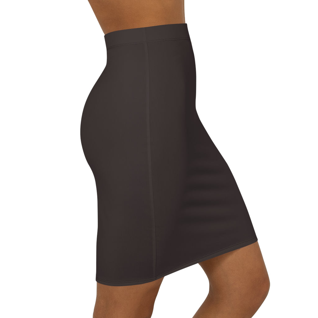 EST 2026 Burgundy Pencil Skirt — Premium Women's Lifestyle Wear