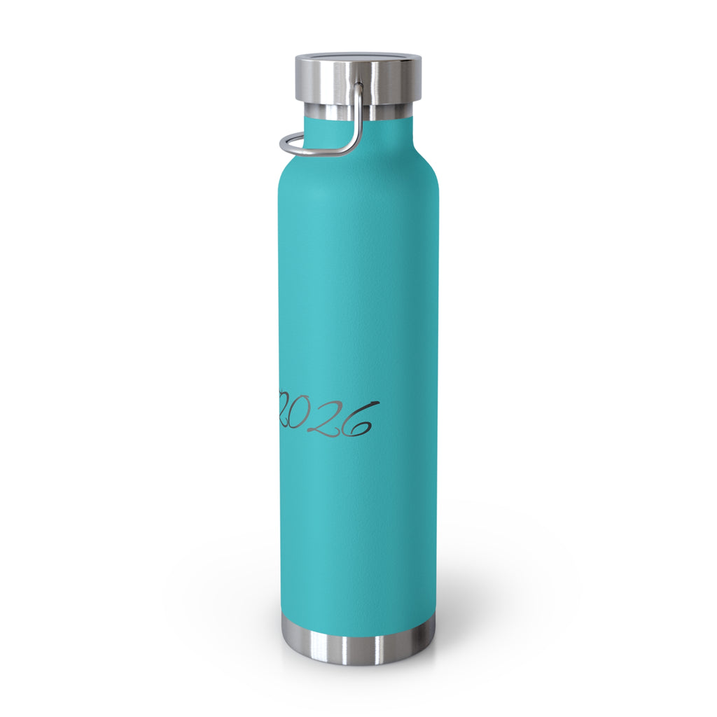 EST 2026 Copper Vacuum Insulated Bottle — 22oz Premium Water Bottle