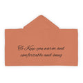 Hooded Towel — “To Keep You Warm and Comfortable and Snug” Youth Beach & Bath Wrap