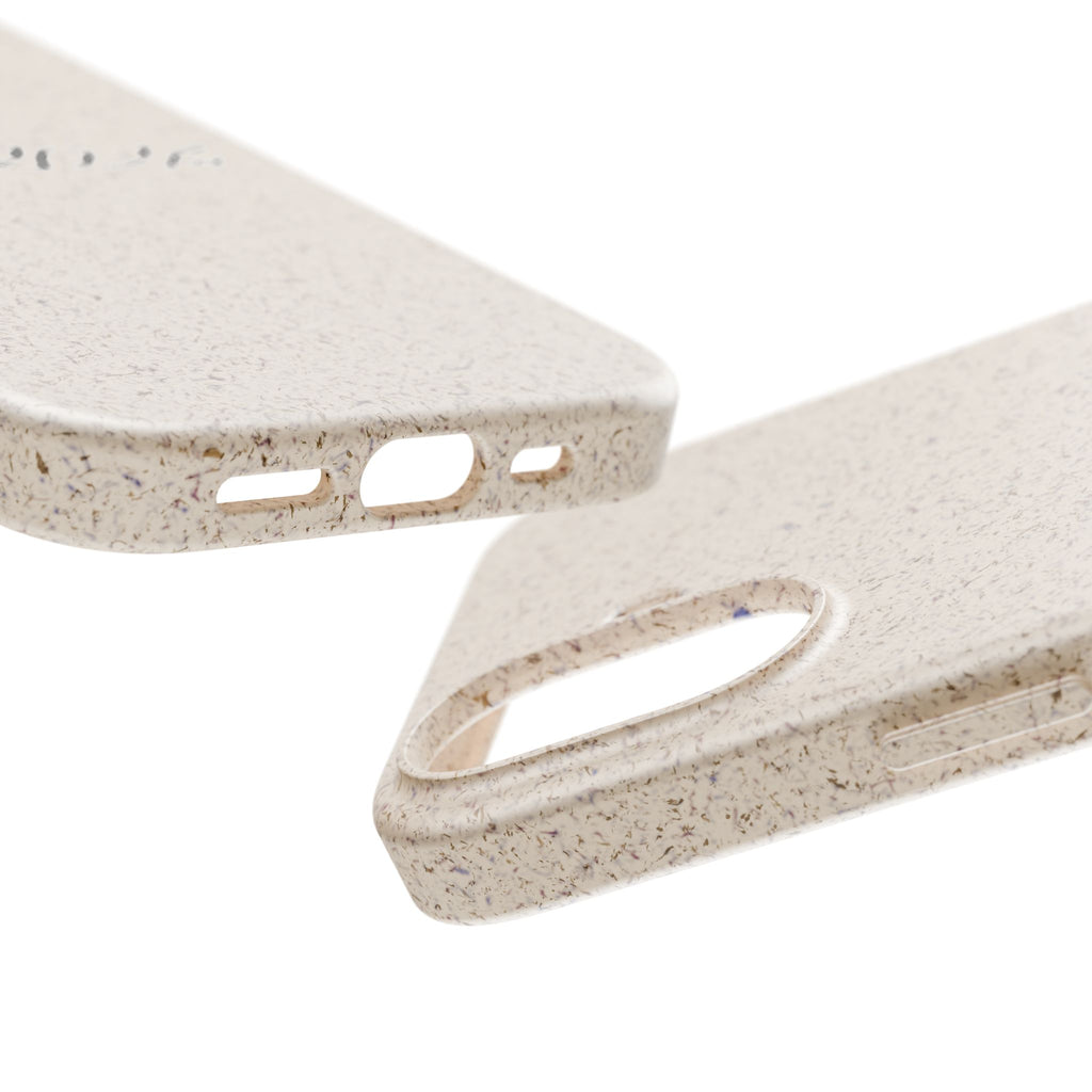 EST 2026 Biodegradable iPhone Case — Eco-Friendly Script Design