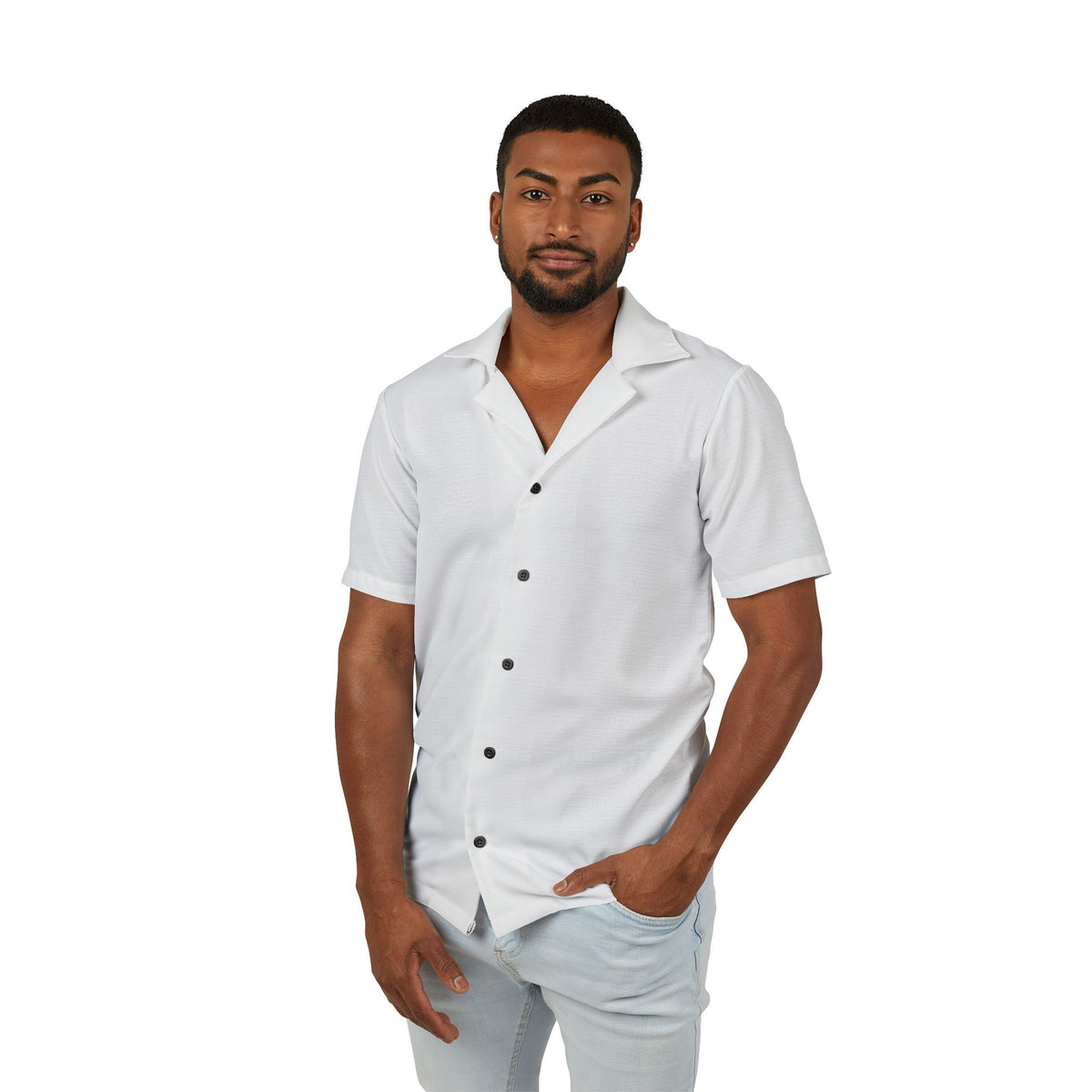 Hawaiian Camp Shirt — Bold All-Over Print | Men's Summer Shirt