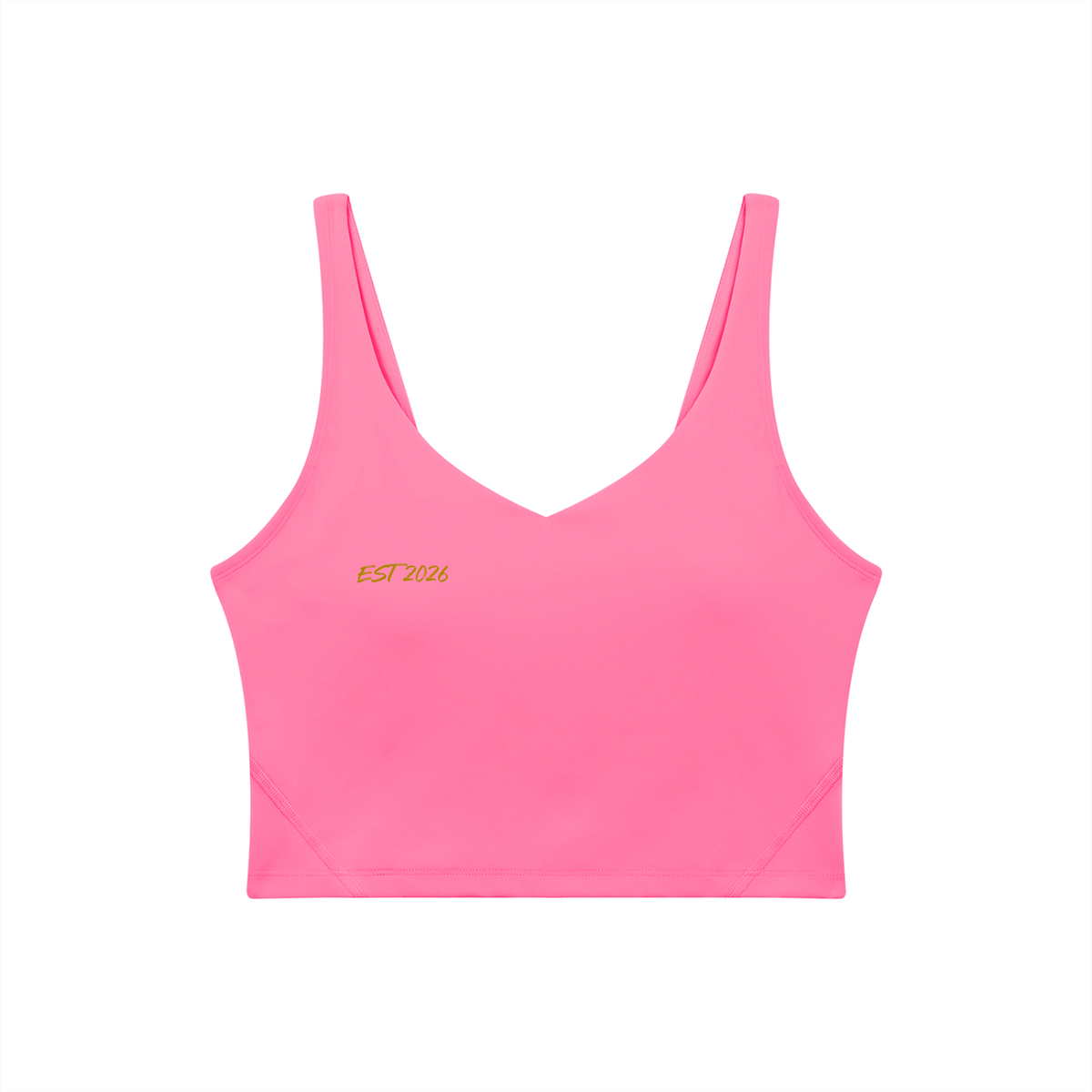 Women's V-Neck Yoga Sports Bra