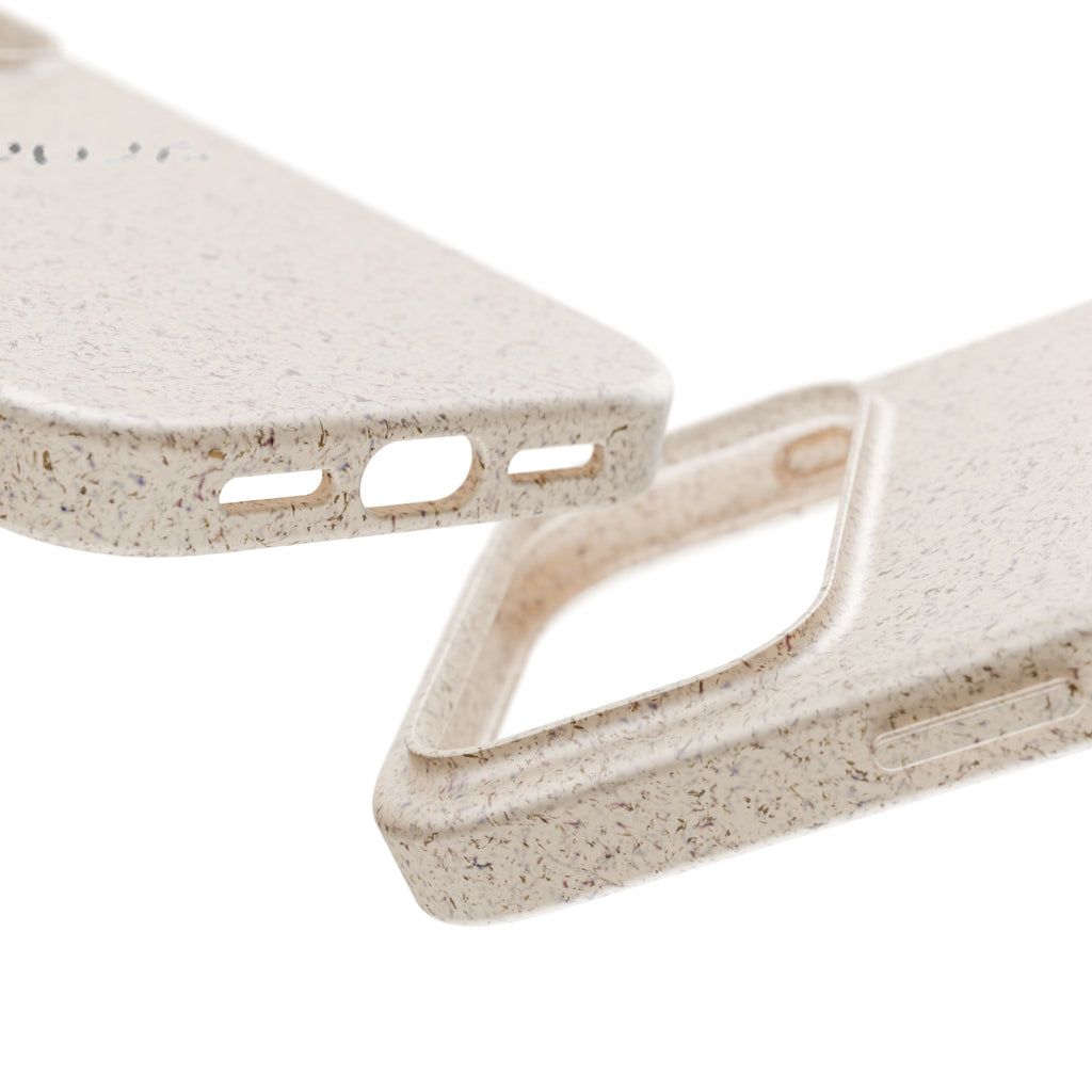 EST 2026 Biodegradable iPhone Case — Eco-Friendly Script Design