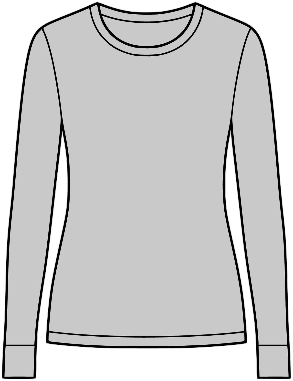 EST 2026 Women's Long Sleeve Crew Tee — Premium Everyday Essential