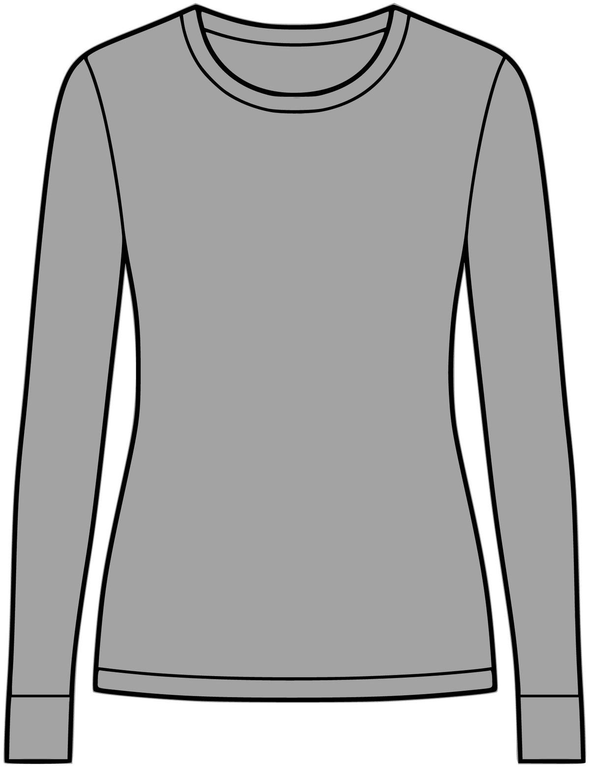EST 2026 Women's Long Sleeve Crew Tee — Premium Everyday Essential