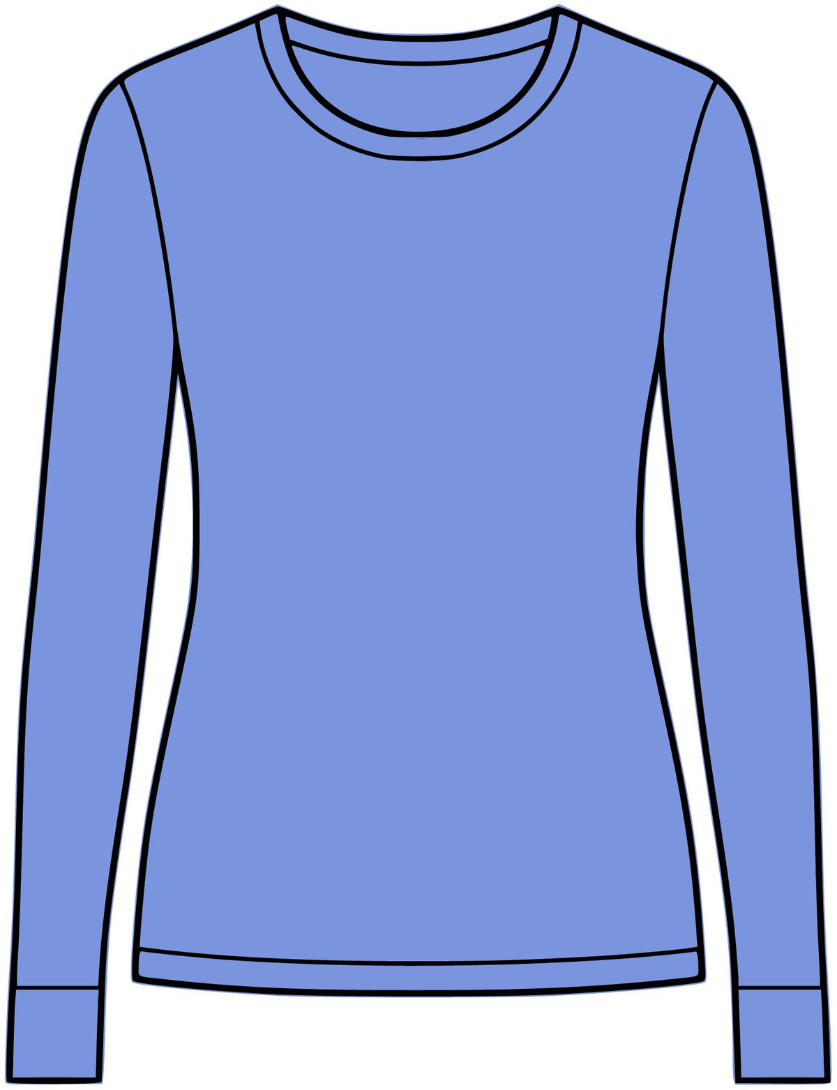 EST 2026 Women's Long Sleeve Crew Tee — Premium Everyday Essential