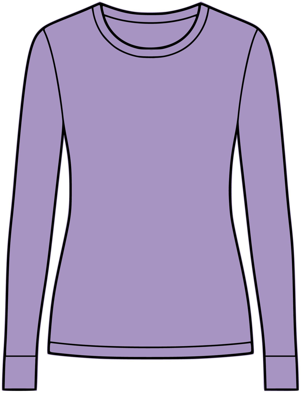 EST 2026 Women's Long Sleeve Crew Tee — Premium Everyday Essential