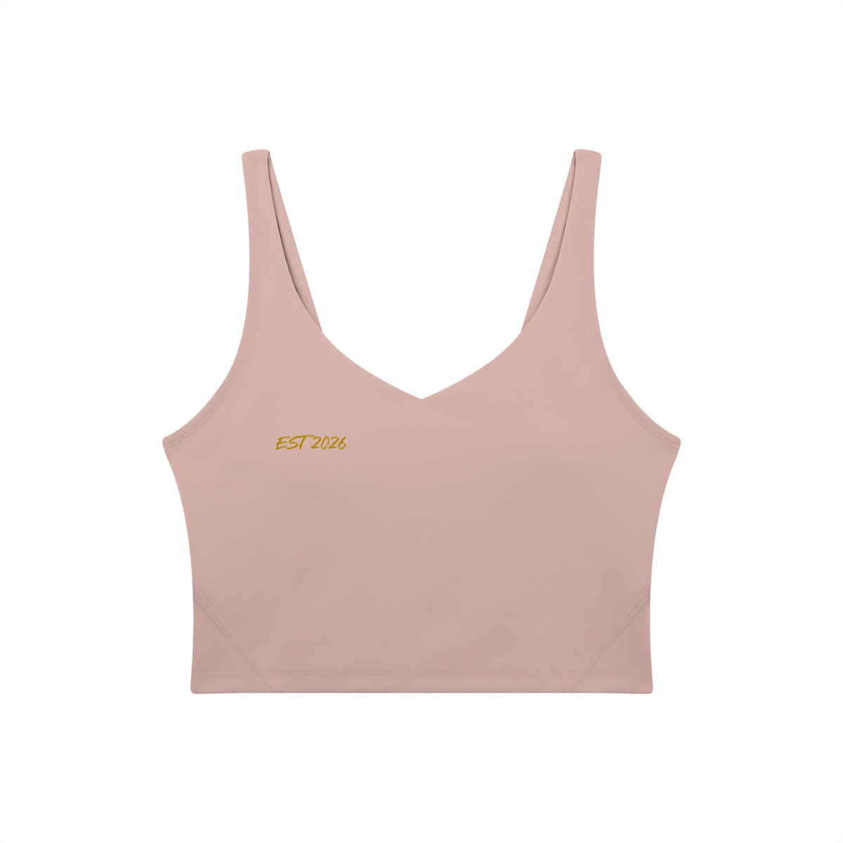 Women's V-Neck Yoga Sports Bra