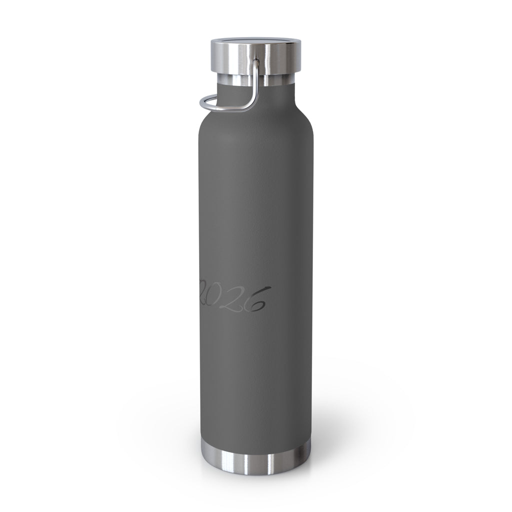 EST 2026 Copper Vacuum Insulated Bottle — 22oz Premium Water Bottle