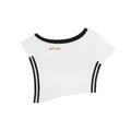Women's Color Block Off-the-Shoulder T-Shirt
