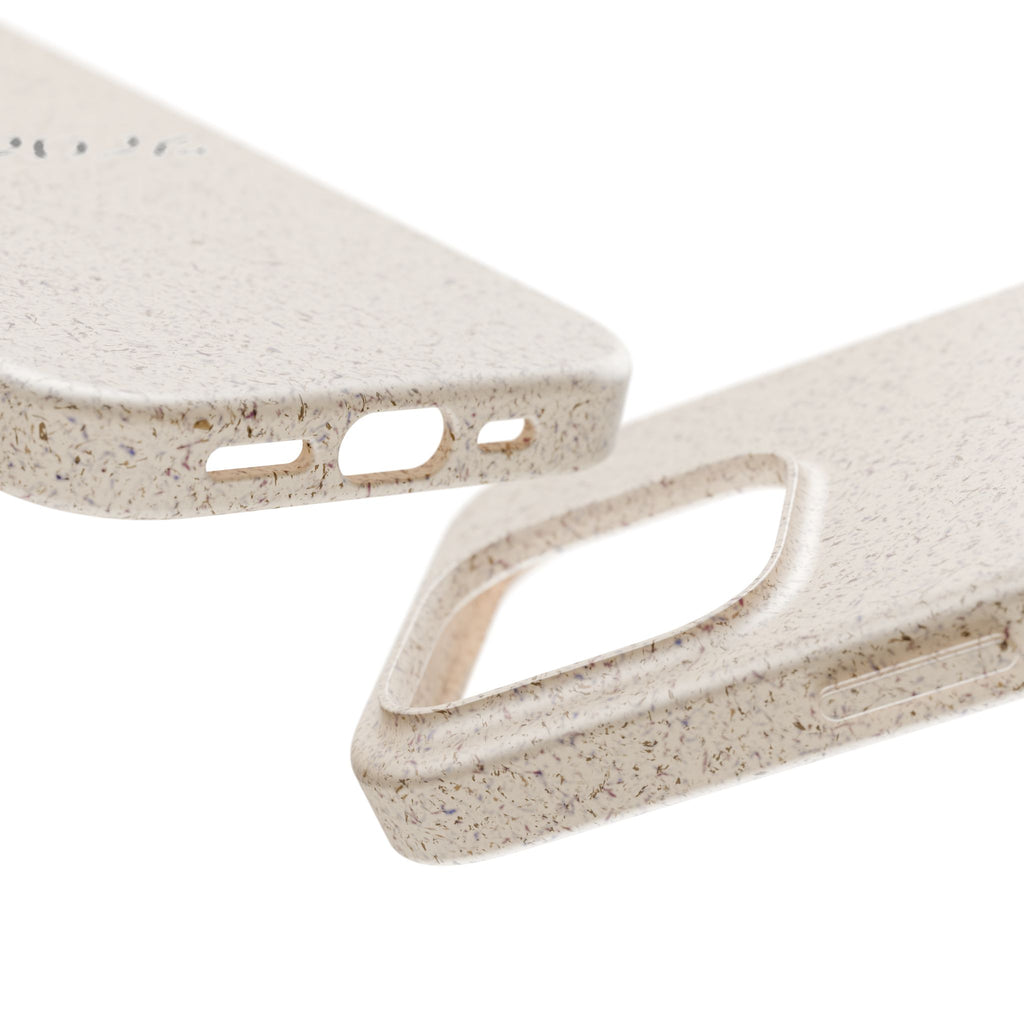 EST 2026 Biodegradable iPhone Case — Eco-Friendly Script Design