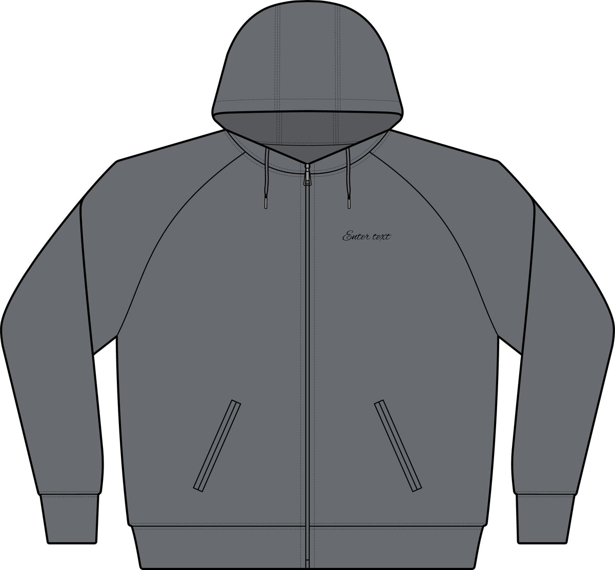 EST 2026 Women's Full-Zip Fleece Hoodie — Sport-Wick Varsity Jacket