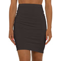 EST 2026 Burgundy Pencil Skirt — Premium Women's Lifestyle Wear