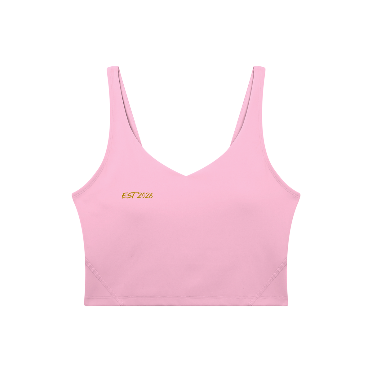 Women's V-Neck Yoga Sports Bra