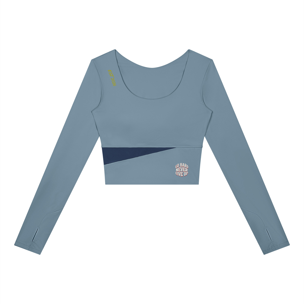 Women's Panelled Long Sleeve Yoga T-Shirt