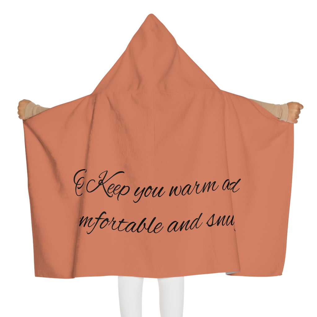 Hooded Towel — “To Keep You Warm and Comfortable and Snug” Youth Beach & Bath Wrap