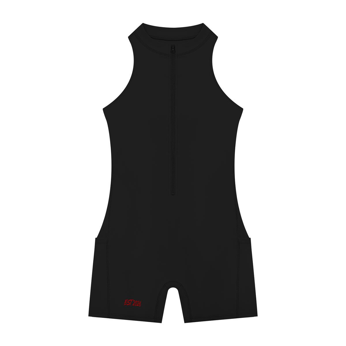 Women’s Quarter-Zip Yoga Romper