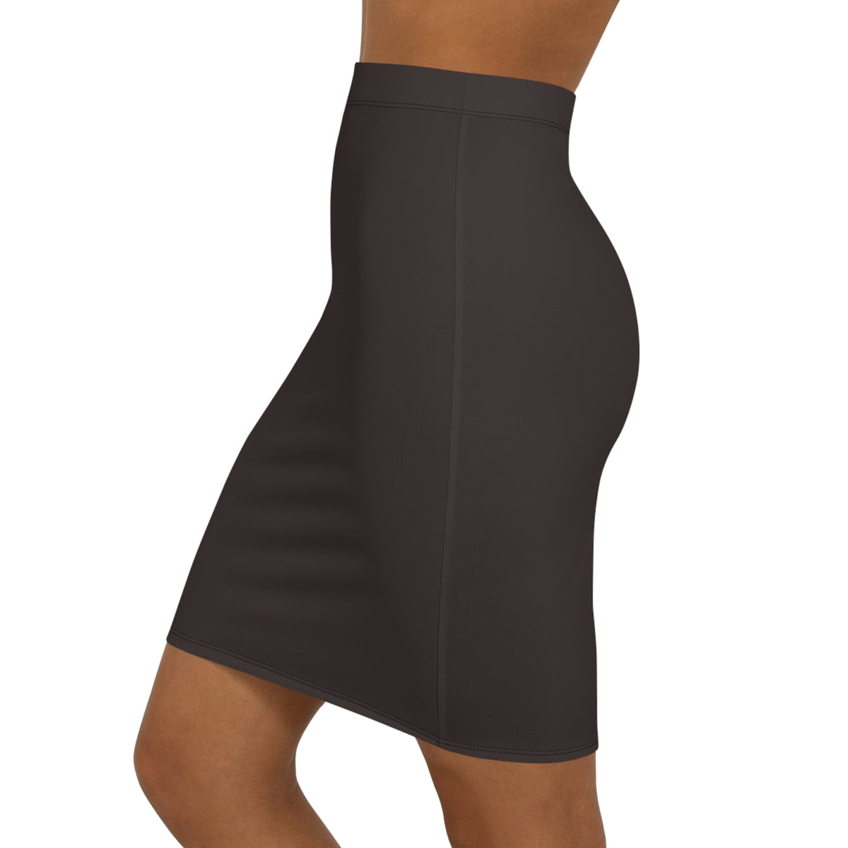 EST 2026 Burgundy Pencil Skirt — Premium Women's Lifestyle Wear