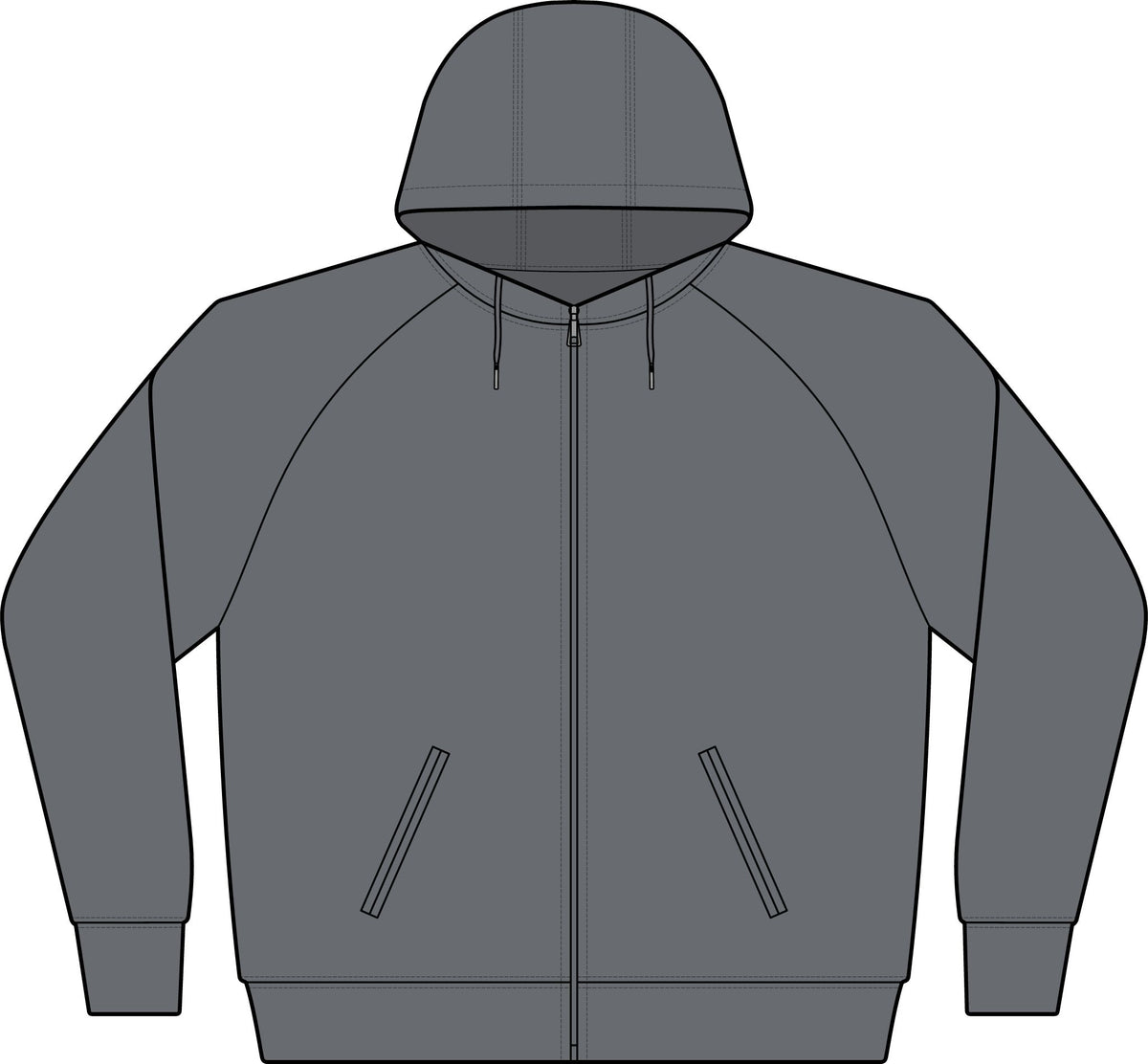 EST 2026 Women's Full-Zip Fleece Hoodie — Sport-Wick Varsity Jacket