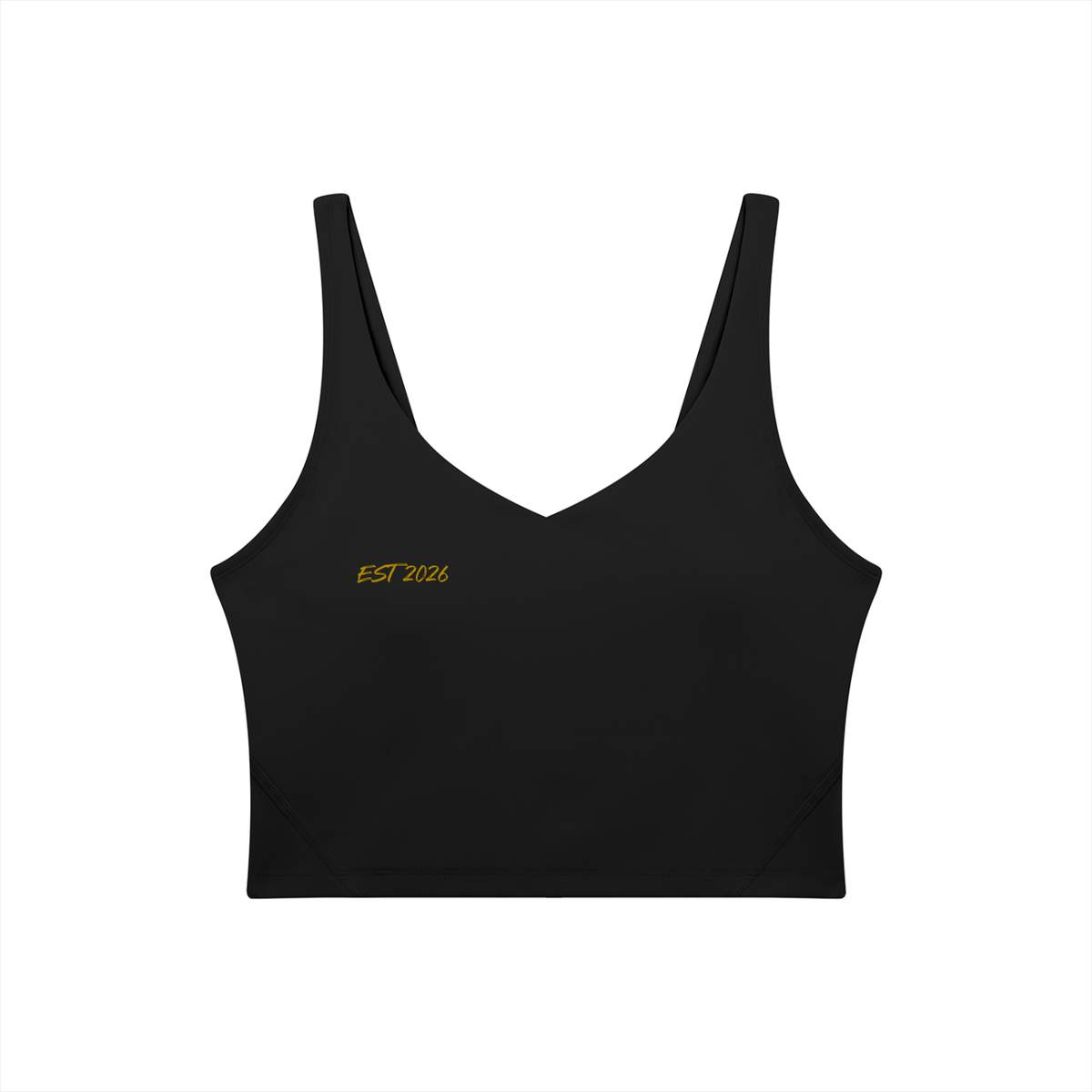 Women's V-Neck Yoga Sports Bra