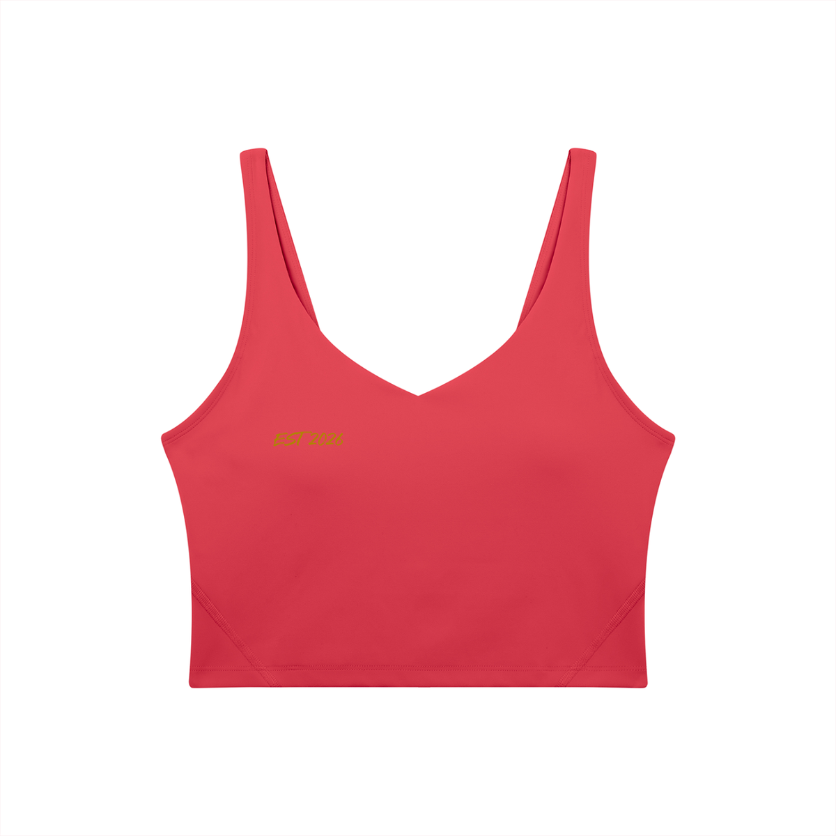 Women's V-Neck Yoga Sports Bra
