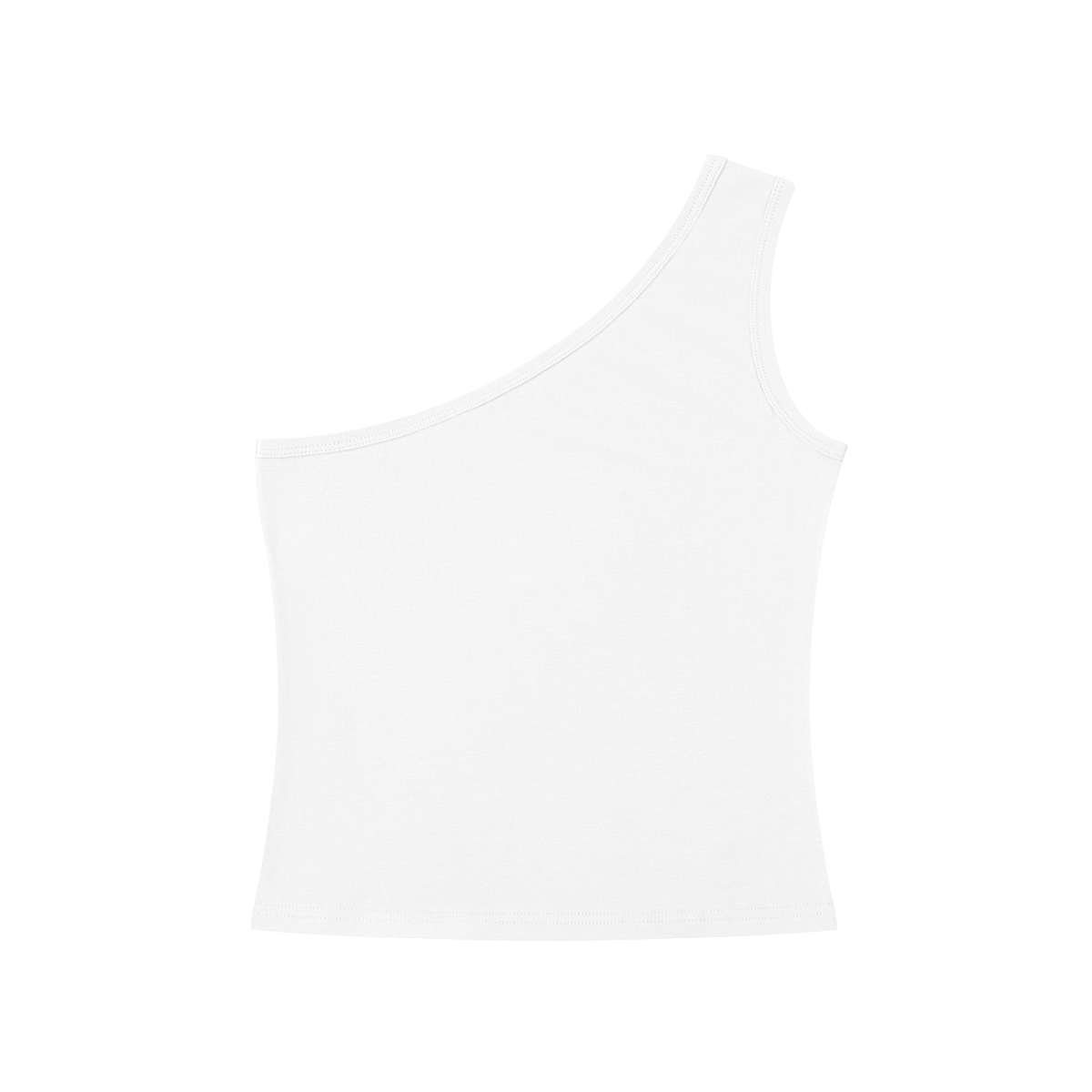 Women's One-Shoulder Crop Tank Top
