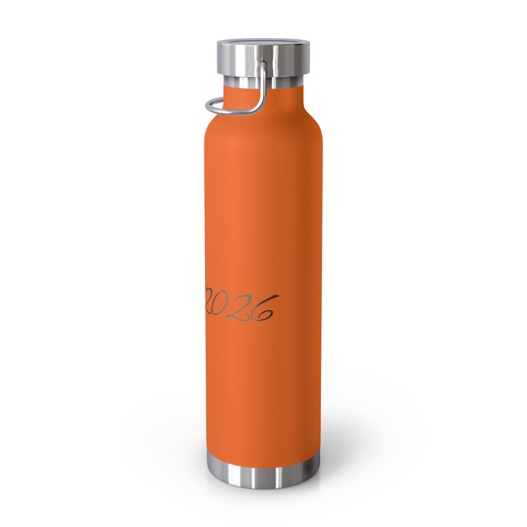 EST 2026 Copper Vacuum Insulated Bottle — 22oz Premium Water Bottle