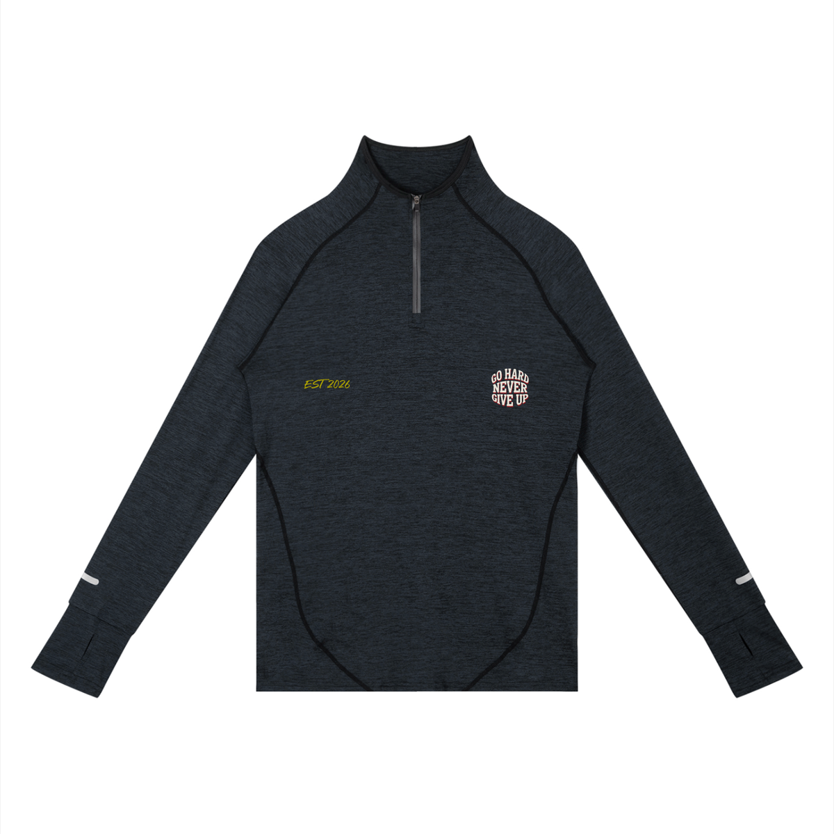 Men's Quarter-Zip Raglan Training T-Shirt