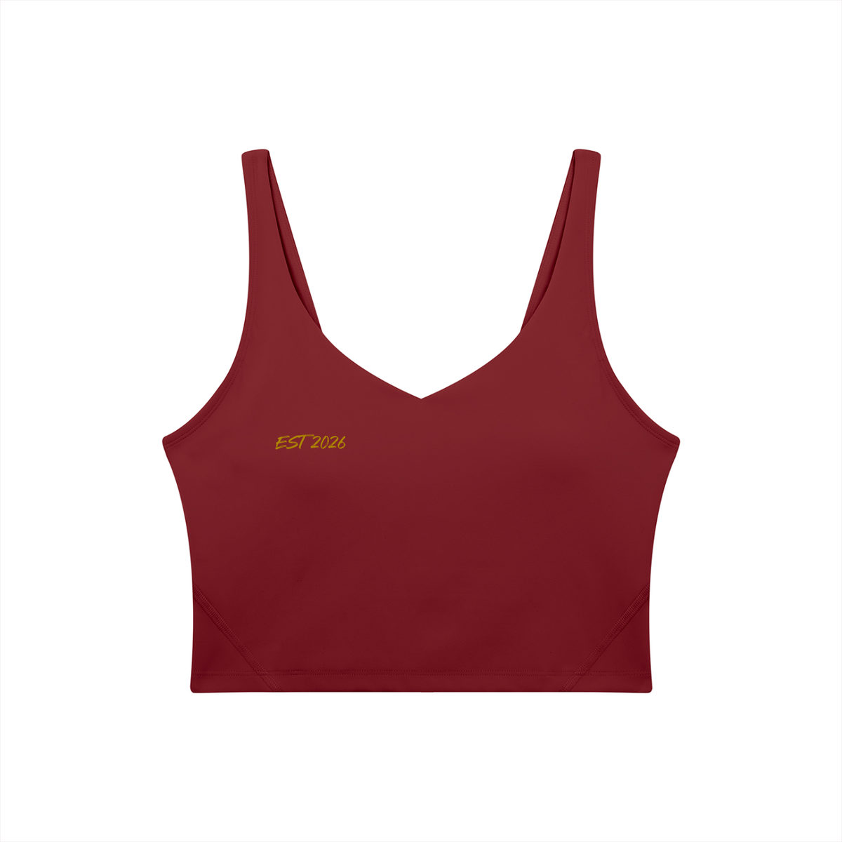 Women's V-Neck Yoga Sports Bra