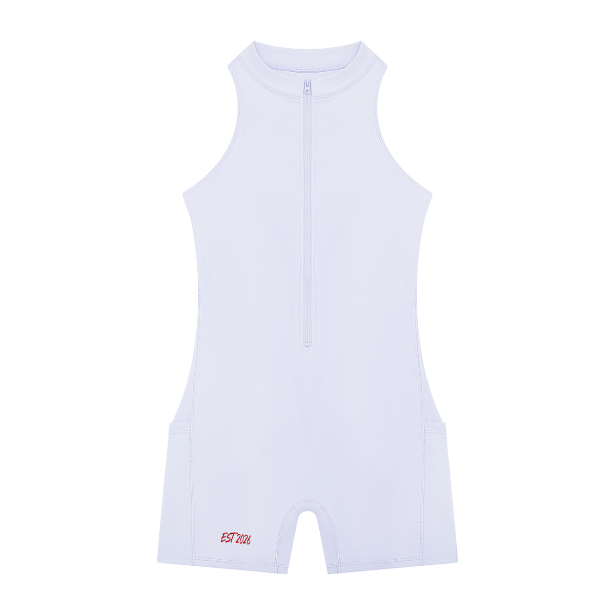 Women’s Quarter-Zip Yoga Romper