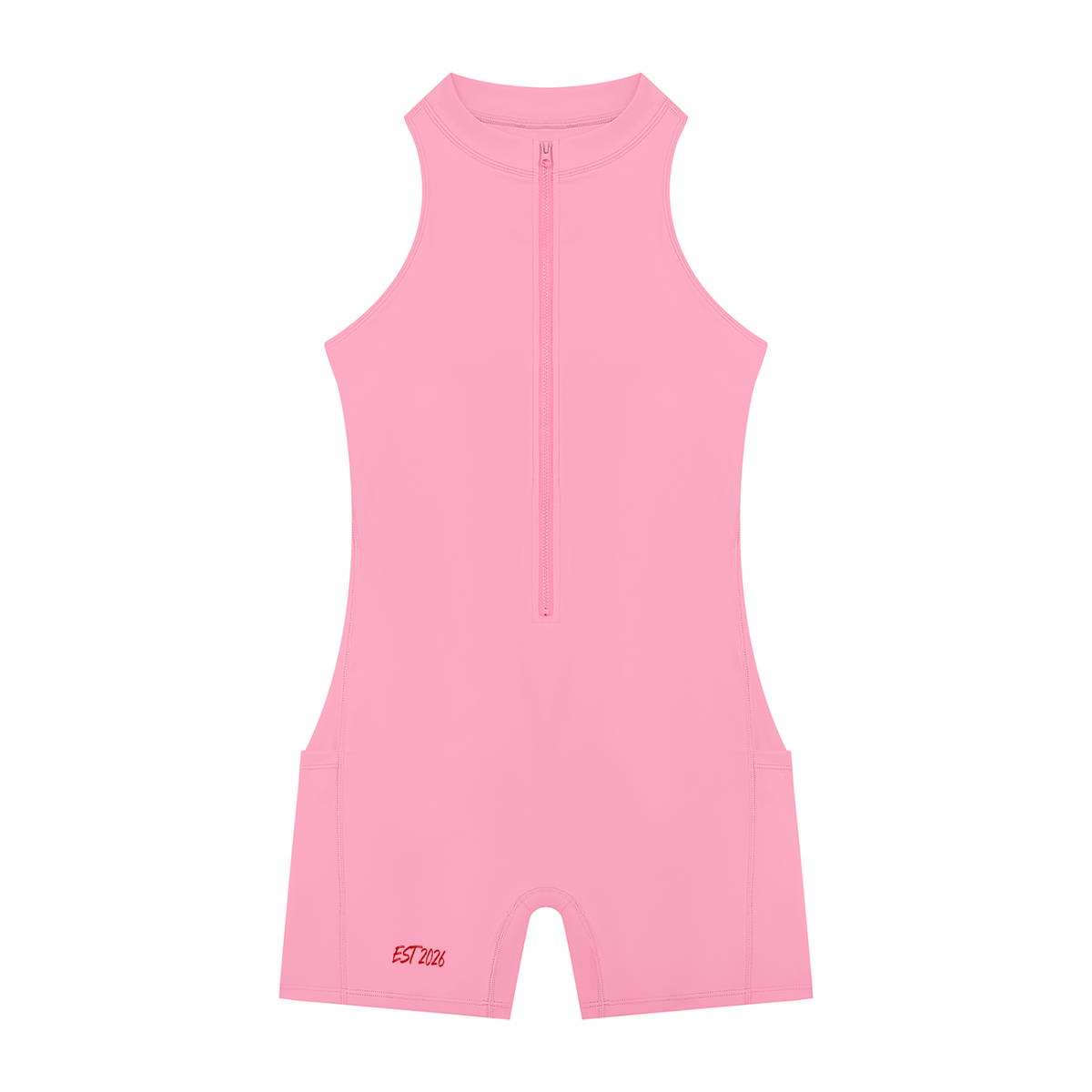 Women’s Quarter-Zip Yoga Romper