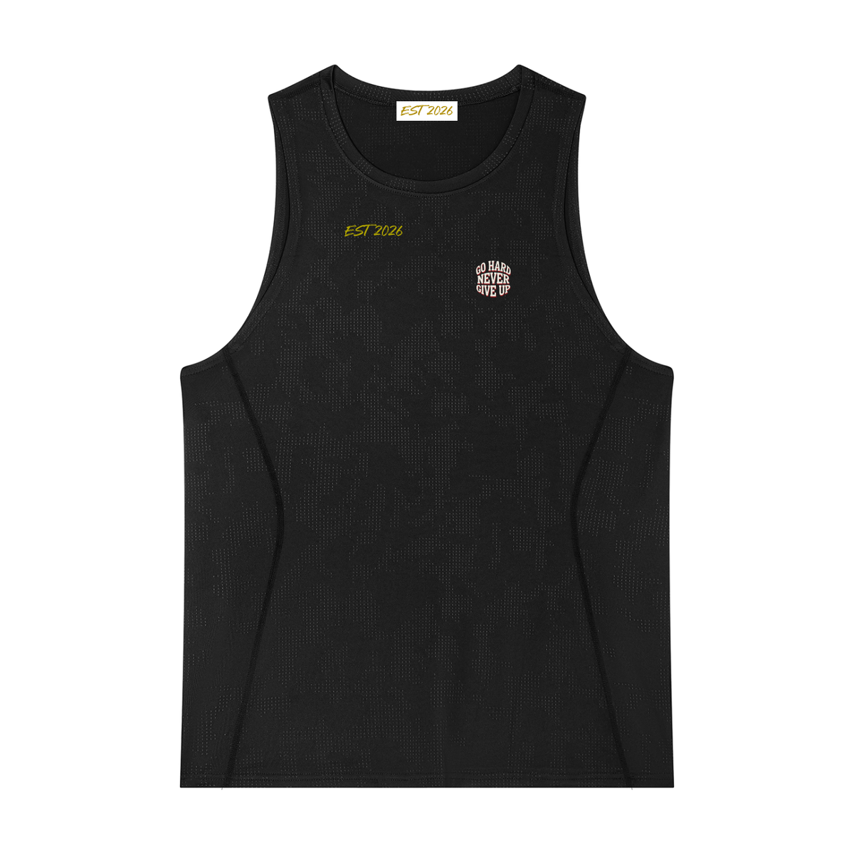 Men's Jacquard Performance Tank Top