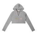 Vintage Washed Raw Edge Hoodie