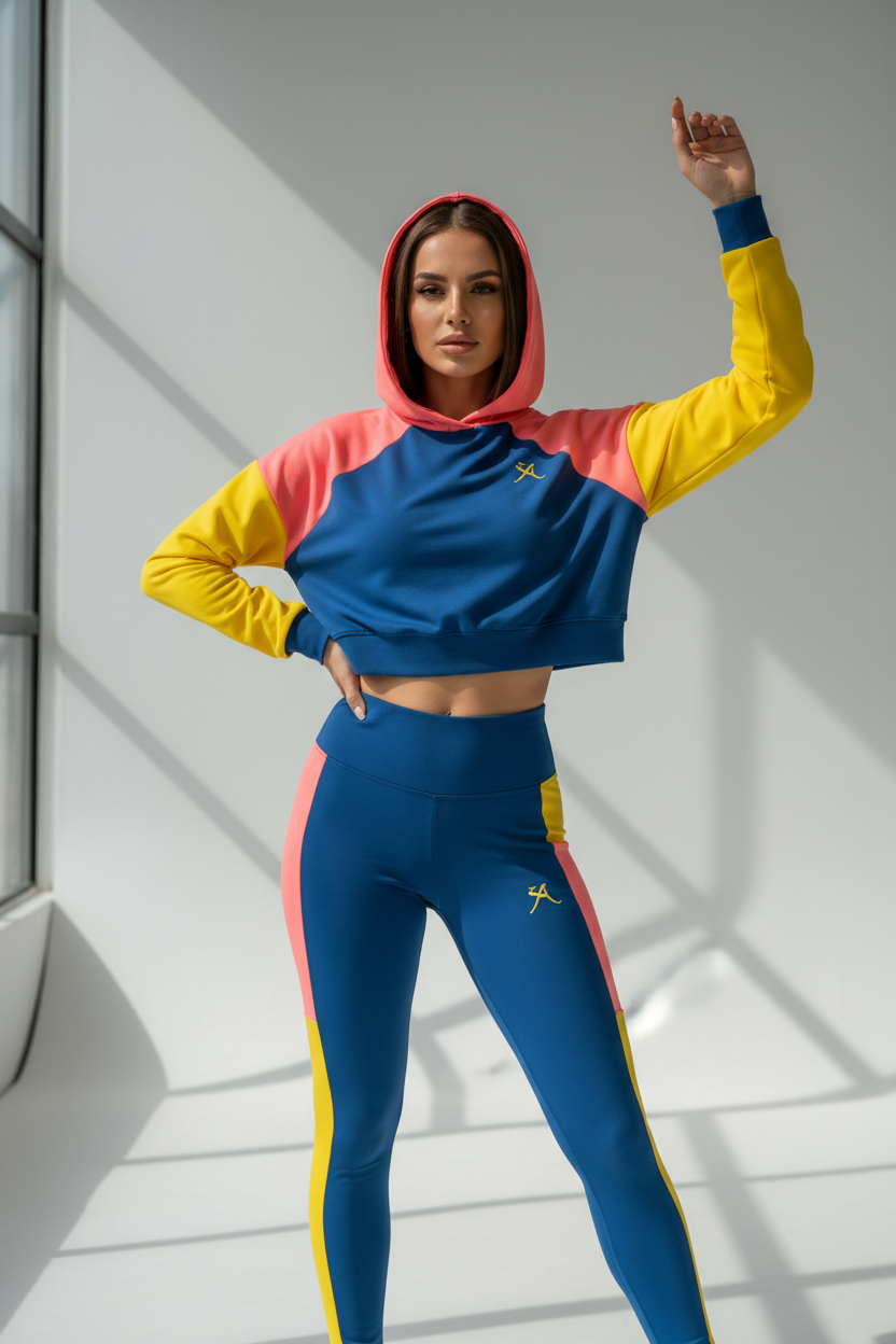Essential Cropped Hoodie
