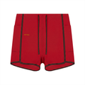 Women's High Rise Color Block Yoga Shorts