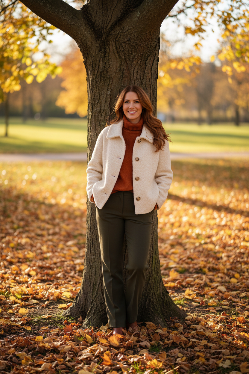 Women's Button-Front Jacket Outdoor