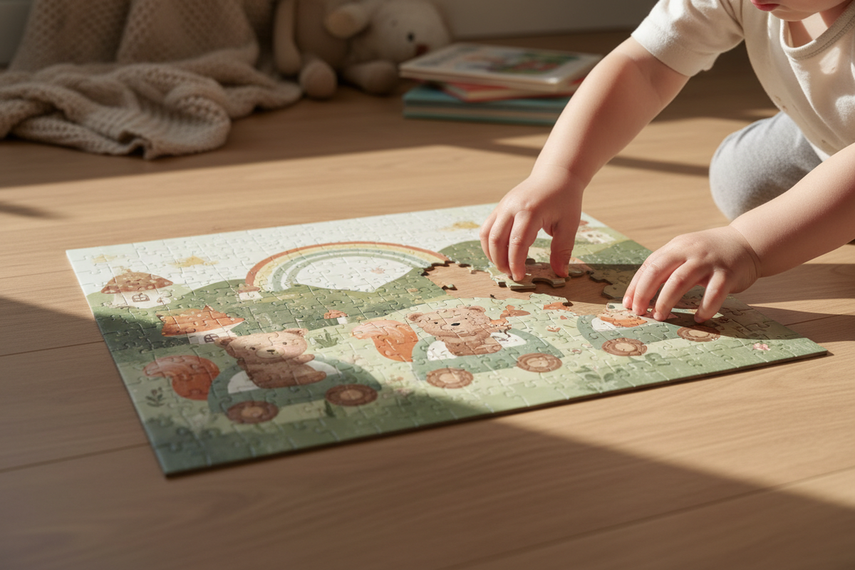 Woodland Kids Puzzle Lifestyle